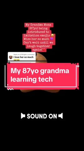 Replying to @Lil Bright ugh i love her too!! I miss her so much. Here’s another display of her wit and humor! #grandmas #grandma #grandmasoftiktok #grandparents #missher #rip #laughter #emojis #hilarious #funnyvideos #grandchildren #millennialsoftiktok #millennialhumor #MomsofTikTok #dads @Dairy Queen #jokes #80yearsold 