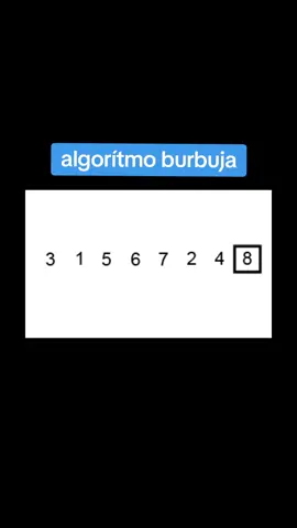 algoritmos, ordenamiento burbuja #programming #algorithms #program #data #structure #vector 