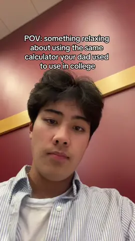 Gonna pass this calculator to my son #fyp #college #calculator #dad