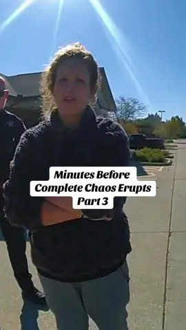 Minutes Before Complete Chaos Erupts #cops #copsoftiktok #police #policeofficer #arrested #jail #lawenforcement #viral #foryou #usa #karen 
