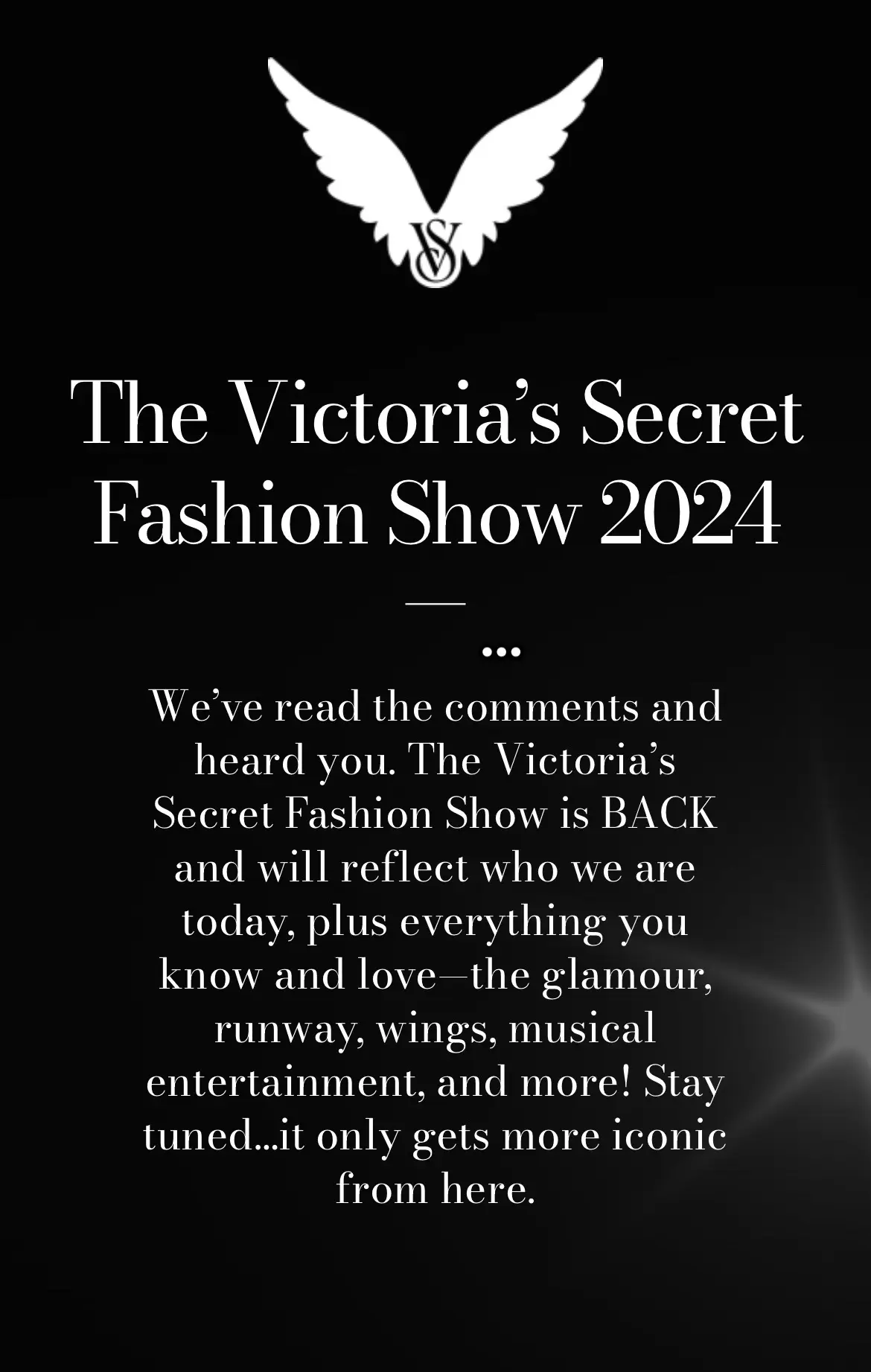 #vsfs #vs #victoriassecret #fashionshow #model #Runway