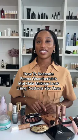 Just because it’s a red carpet makeup look doesn’t mean you can’t recreate it at home. Vogue Beauty Editor Kiana went down to the #Vogue Beauty Closet to see what we had on hand to recreate #EmmaChamberlain’s makeup look. Turns out, you probably have them right in your own vanity already. Exclusively on TikTok.