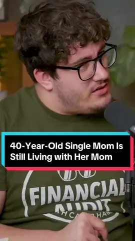 40-Year-Old Single Mom Is Still Living with Her Mom #financialaudit #moneytok #savingmoney 