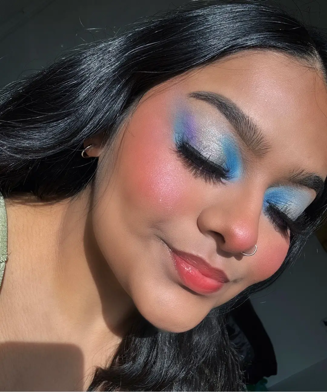 can i just say, the @ColourPop Cosmetics x pokemon collection is SERVING pigment 🩵  products used: @milkmakeup hydro grip primer & setting spray @IT Cosmetics cc+ natural matte (tan warm) @@Benefit Cosmeticsprecisely my brow pencil (shade 6) & power blue mascara @@PLOUISEeye base @@NYX Professional Makeupepic ink liner (black) & matte bronzer (deep tan)  @@e.l.f. Cosmeticscami liquid blush (gorg orange & comin’ in hot pink)  @@Fenty Beautykillawatt highliter (wattabrat)  #fyp#fypt#latinacreatorcommunityk#makeupartistn#contentcreatorl#colourpopcosmeticsl#colourpopl#colourpopxpokemonl#colorfulmakeupm#summermakeupt#motdt#latinacreatory#xzyabcr#foryou