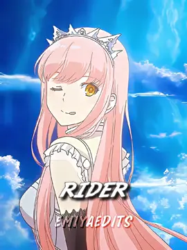 Grand Rider #noahnemo #fategrandorder #fategrandordergame #riderfate #fateedit #animetiktok #emiyaedits 
