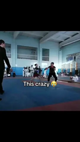 Bro pulled out a shadow fight move 😭 (h/t gafurov.editor/IG) #knockout #ko #kickboxing 