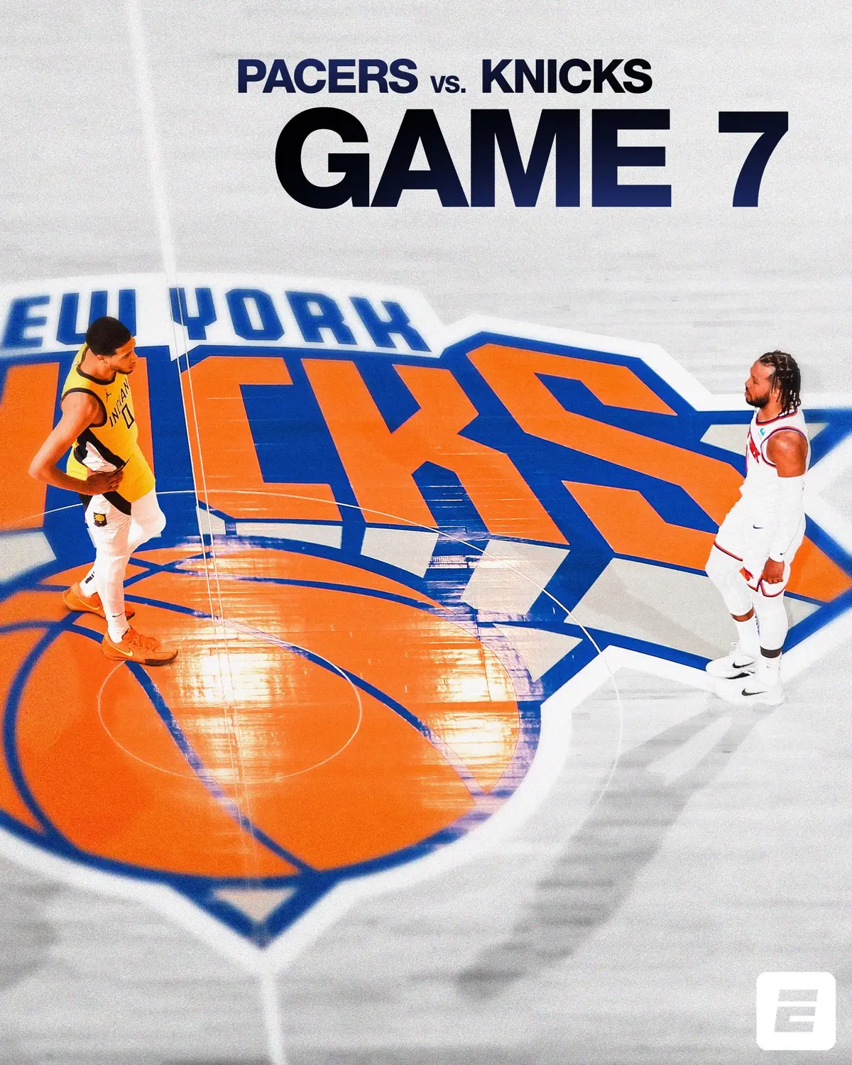 BEST TWO WORDS IN SPORTS: GAME 7‼️ 🍿 Sunday, May 19 at 3:30 ET on ABC #ESPNNBAPlayoffs #knicks #pacers #NBA #game7 