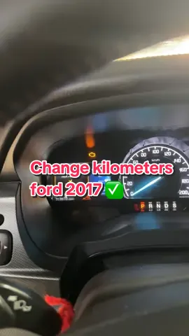Change kilometers Ford 2017 ✅#Theanservice 