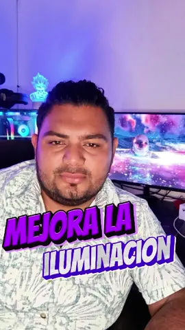 Asi puedes mejorar tu iluminación en los strims #tips #tipsparastreamers #conejostiktok #tipsstreamer #lucesled #rgb #iluminacion #consejos #strimers 