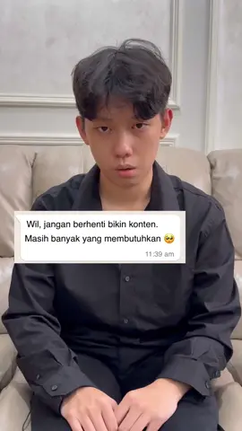 Aku malu kebawa emosi jadi nangis… 🙏