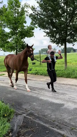 Getting the horses from the field together with daddy is Cilou’s favorite thing to do lately.. 🥰🥹🩷 #tiktokfamily #daddysgirl #babygirl #mygirl #cute #sweet #horses #spring #equestriangirl #equestrianlife #foryou #stablelife #Lifestyle #fyp 