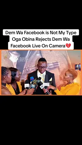Dem Wa Facebook is Not My Type Oga Obina Rejects Dem Wa Facebook Live On Camera#tizian #tanzania #tanzaniantiktok🇹🇿 #kenyantiktok🇰🇪 #nairobitiktokers #kakajtv #fypシ゚viral #fyppppppppppppppppppppppp #trend #foryoupage #ogaobina #demwafacebook @nairobi gossip club @MWIJAKU @RICK BE TV 