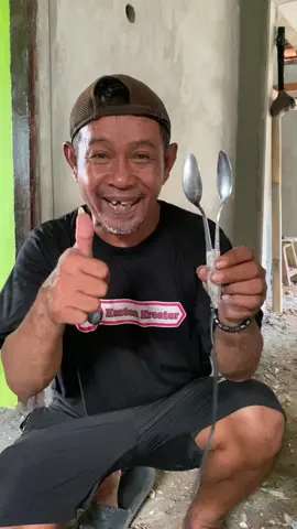 Cara masak air pake sendok #mantapmen 