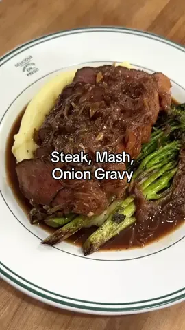 Steak, Mash, Onion gravy🥩🥔🧅 - - #steak #potato #onion #gravy #mash #butter #FoodTok #foodieph #FoodLover #picanha 