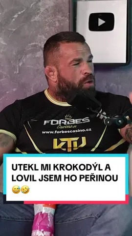 UTEKL MI KROKODÝL A LOVIL JSEM HO PEŘINOU 😅🤣 celý #podcast s Karlosem Vémolou na youtube Hype-Cast