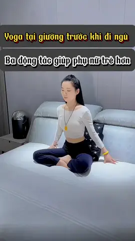 3 động tác yoga giúp phụ nữ trẻ hơn. Các bạn nữ hãy tập nhé. #yeuyoga #yogalove #yoga #phunu #dangdep #dadep 