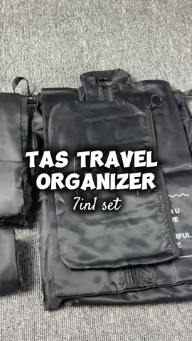 sangat helpfull supaya gaberantakan dan gasusah cari barang 🫰🏻 #unboxing #travel #bag #organizer