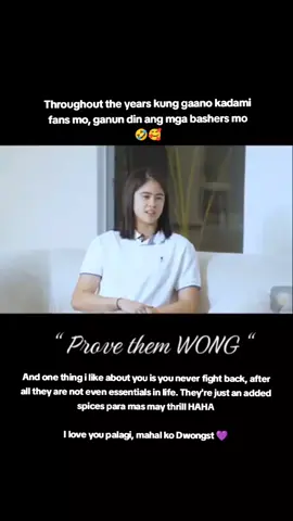 Throughout the years kung gaano kadami fans mo, ganun din ang mga bashers mo 🤣🥰 And one thing i like about you is you never fight back, after all they are not even essentials in life. They're just an added spices para mas may thrill HAHA I love you palagi, mahal ko Dwongst 💜 #deannawong #deannawongst #deavy #deavycontentcreator #foryourpage #foryoupage #fypシ #fyp