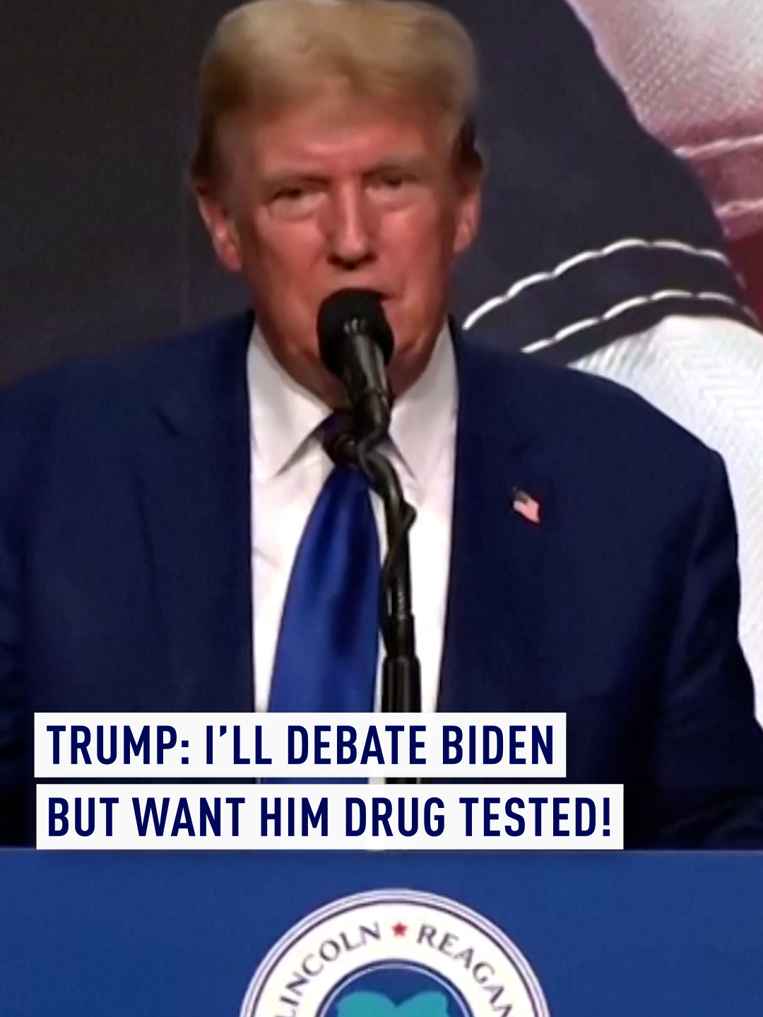 #U.S. Presidential hopeful Donald #Trump agreed to debate incumbent Joe #Biden but only if he takes a #drugs test!