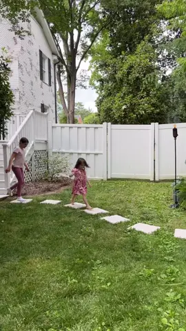 You can find these linked in my LTK or over on my Amazon Store Front 😀 We’ve had them for a year, and they still look great!  Our kids used to track mud all in the house because of their muddy play area, but these garden “stones” made of resin solved that problem.  They’re lightweight and can be staked into the ground so it takes no time at all to place them, and they never shift.  #backyardgarden #backyard #playarea #backyardplay #steppingstones #amazonhomefinds #amazonfinds #amazonmomfinds