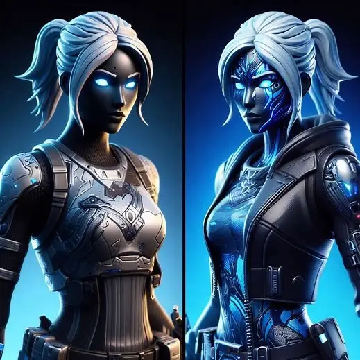 #HITMEHARDANDSOFT Would you buy these skins💙🔥? #fyp #viral #fortniteskins #aicustoms #fortnite #fortnitegirl #GamerGirl #girlytok #girlythings #gamergirls #fortnitetiktok #billieeilish #CHIHIRO 