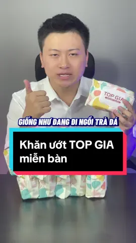 Khăn ướt Top Gia miễn bàn. Chốt đơn khi đang có giá tốt cả nhà ơi #review #TuanTin #topgia 