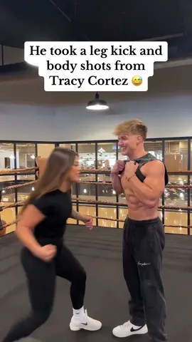Those had to hurt 😳 #UFC #mma #tracycortez #comedy (via @Tracy R. Cortez)