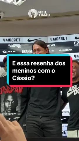 E essa resenha dos meninos com o Cássio? Já está dando saudade🤣🥲 #Corinthians #Timão #MeuTimão #TiktokEsportes 