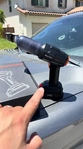SEALIGHT Handheld Car Vacuum Cordless, 4 in 1 Air Duster and Vacuum Cleaner, 21000Pa/ 120AW High Power Suction Vacuum, Portable SnapGo Vacuum Cleaners for Car Interior, Home, Outdoor Cleaning. #tiktokshop #sealight