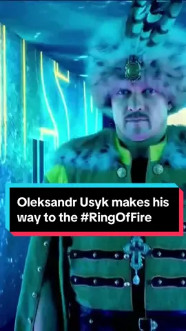 Oleksandr Usyk makes his way to the #RingOfFire for a chance to become the undisputed heavyweight champion  Buy #FuryUsyk LIVE now on TNT Sports Box Office 