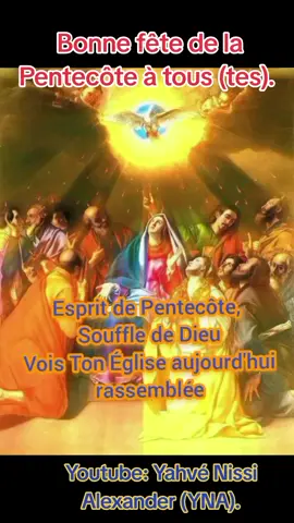 Bonne fête de la Pentecôte à tous (tes).  #Chorale #Yahvé #Nissi #Musique #Religieuse #Chrétienne #Catholique #Apostolique #Romaine #Vatican #fyp #fypシ #fypシ゚viral #for #yourpage #foryo #foryourpage #foryou #foryoupage #views #haitiantiktok #viral #viralvideo #viraltiktok #2024 