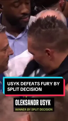 USYK DEFEATS FURY BY SPLIT DECISION!!! #FuryUsyk #RingOfFire #Boxing #ukraine 
