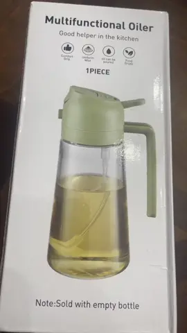#Oil Dispenser Bottle for Kitchen  Olive Oil Dispenser and Oil Sprayer - 470ml Olive Oil Bottle - Oil Sprayer for Cooking, Kitchen, Salad, Barbecue Black Utensils#tiktokshop❤️❤️