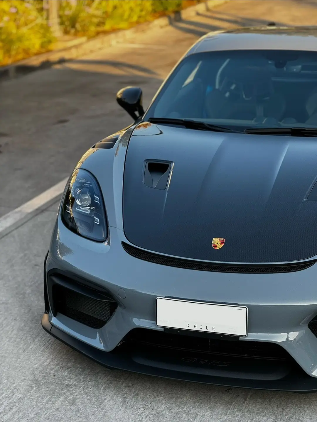 Porsche GT4 RS Weissach Package 🇩🇪 #porsche #germany #chile #gt4rs #auto #car #carsoftiktok #cars 