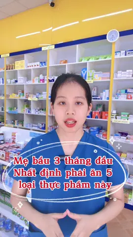 Mẹ bầu 3 tháng đầu nhất định.phải ăn 5 thực phẩm giúp.thai nhi phát triển khỏe mạnh này#mebau #mevabe #mebauthongthai #rapyfa #xuhuong2024 #mebauangi 