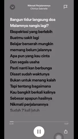 #semangat #nikmatiperjalanannya #chintyagabriella #lagu #laguviral #liriklagu #fyppppppppppppppppppppppp #fyp #tiktok 