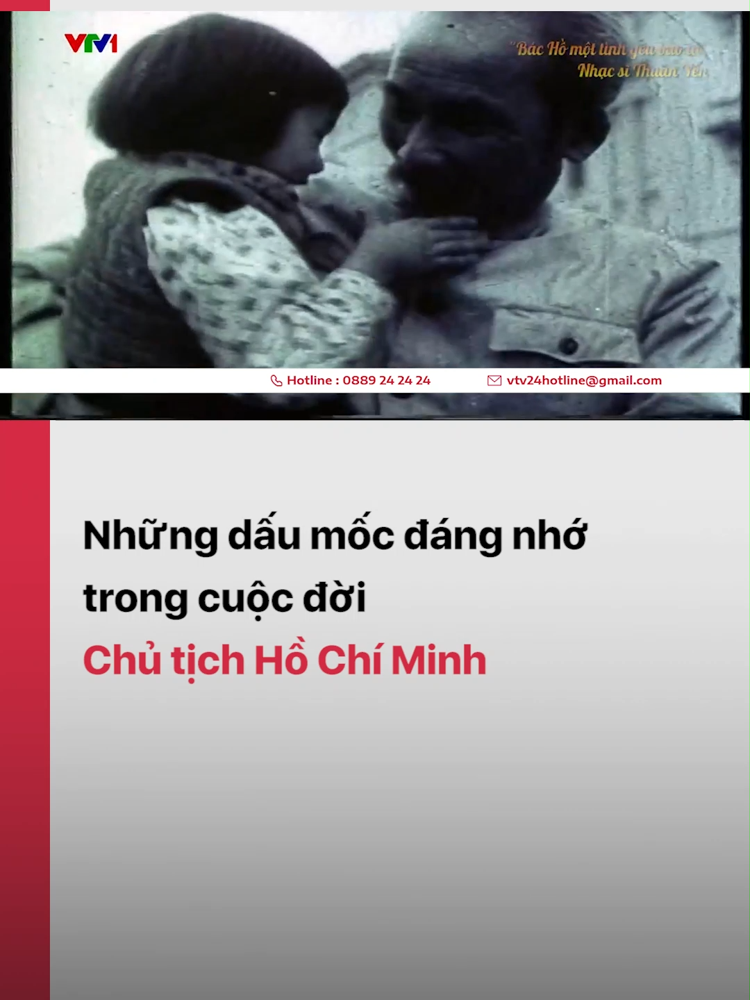 Cuộc đời và sự nghiệp của Chủ tịch Hồ Chí Minh gắn liền với con đường đấu tranh giành độc lập, chủ quyền, thống nhất của dân tộc Việt Nam #vtv24 #vtvdigital #tiktoknews #BacHo #ChutichHoChiMinh