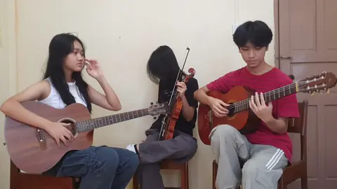 Luis Fonsi - Despacito instrumental cover by 3 Stars Band  🌟  ( It's been a while since we haven't uploaded new cover song, still a long way to go but enjoyyyy ♡ ) #foryou #fyp #foryoupage #viral #violin #guitar #flamingo #despacito #luisfonsi #burmese #songcover 