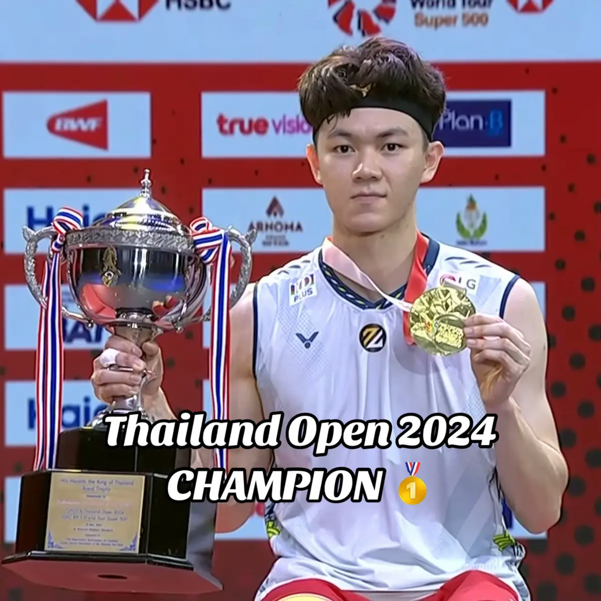 LEE ZII JIA DID IT 😭🫡 A consecutive champion win at the Thailand Open for LZJ 🔥 Super duper proud you Jia and thank you TEAM LZJ as well thank you everyone LZJ DID IT 💪🏻 I know you can as long you keep believing in yourself and DARE TO DREAM !!  #leeziijia#ziijia#thailandopen2024#badminton #malaysiaboleh#champion#nevergiveup #daretodream