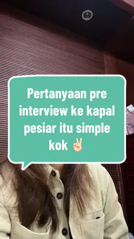 banyaaakkk nafaaasss 🙂‍↔️ grogi atau nervous wajar kok kalo #interview apalagi emang tau mau ke #kapalpesiar • ingeeett jangan ngafalin yaa tapi dimengerti ✨ pelajari lagi product knowledge dibidang yang kalian mau apply - pun tentang perusahaannya - pasti bisa! 