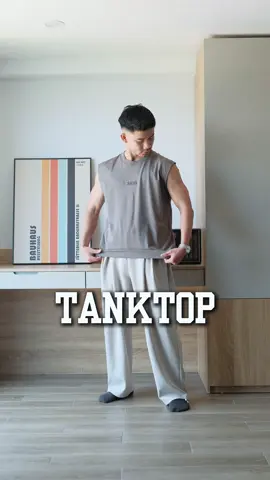 Mát mẻ cùng tanktop hafos #vomanhhop #tanktop #aobalo #xuhuong #aonam #trending 