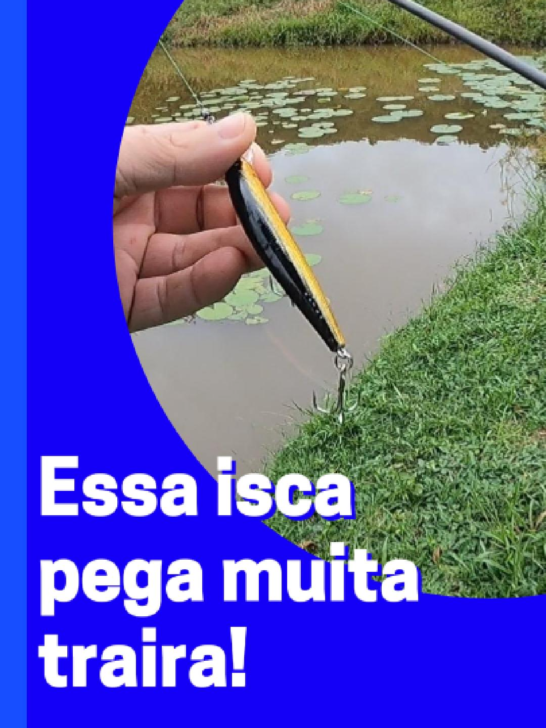 Otima isca para pegar traira! #pescador #pescar #pescaesportiva #fishing #traira #ultralight