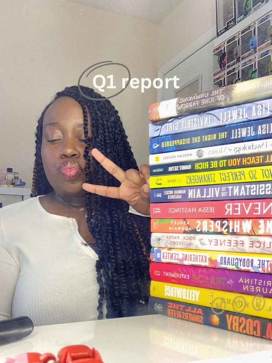 literally more then half way thru my reading goal and it only been a couple of months 😂🤦🏿‍♀️  #readingwrapup #wrapupbooks #wrapup #bookrecs #BookTok #fivestarreads #bookseries #bookishthoughts #blackgirlbooktok #myahleereads 