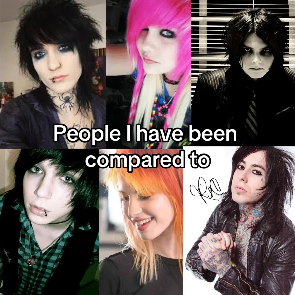 Before i get comments telling me i dont look like any of them i am aware 😭 #emo #emoboy #emoboy #sceneboy #emo2000s #emohair #scene #scenemo #scemo #alternative #alt #rawrxd #2000sfashion #2000s #emokid #scenekid #scenehair #fyp #foryoupage #emostyle 