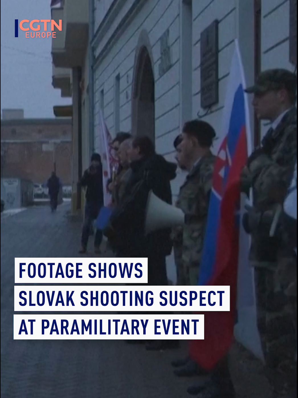 Footage showing the man suspected of shooting Slovak Prime Minister Robert Fico has emerged. 71-year-old former security guard Juraj C is the main suspect and can be seen attending a paramilitary gathering. He is seen with militia leader Peter Svrcek as he attends a recruit training session. Slovakia’s Specialised Criminal Court ruled Saturday that Juraj would be held in custody after being charged with attempted murder. Footage from local news showing injuries he said he sustained after he was beaten while working also emerged. #Slovakia