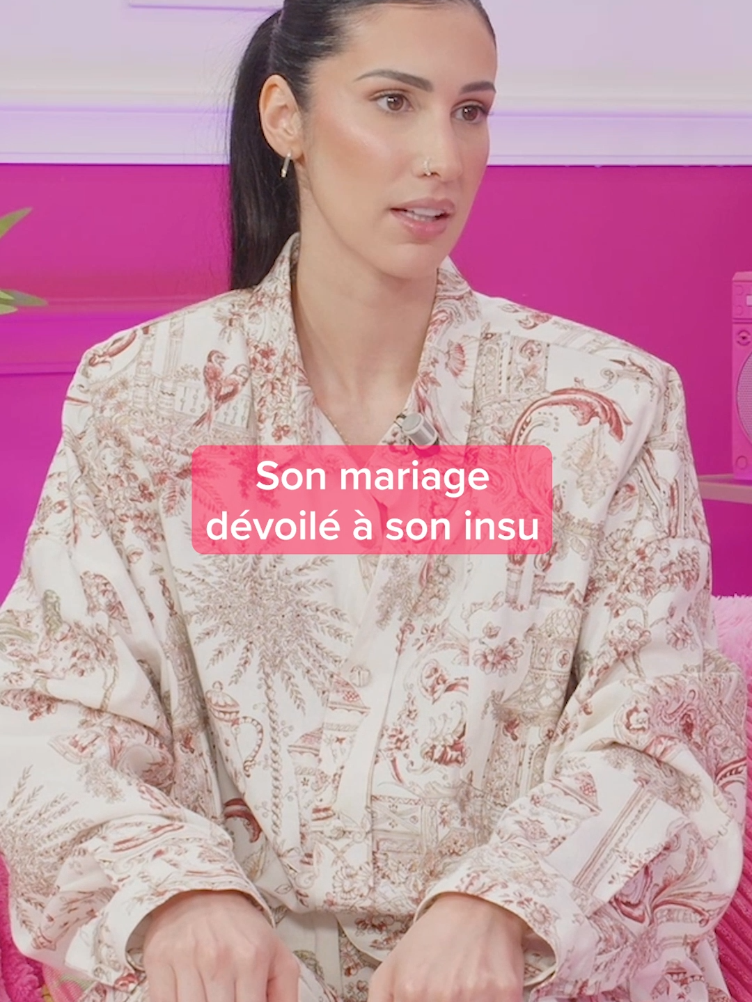 Lyna Mahyem s'exprime sur son mariage dévoilé à son insu 😰 #samzirah #lynamahyem #interview #entouteintimité