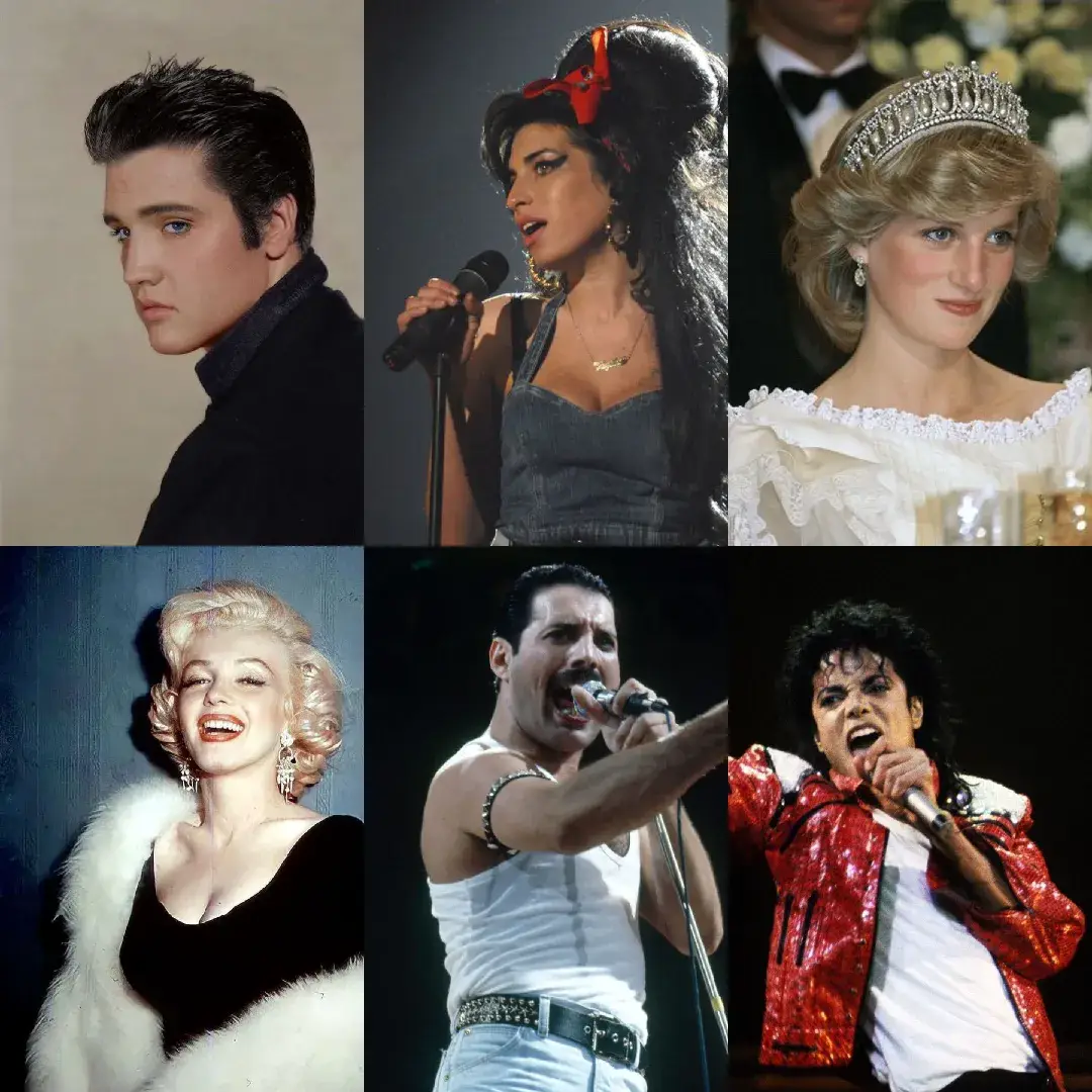 BIOPICS OF STARS #michaeljackson #elvispresley #freddiemercury #princessdiana #merilynmonroe #amywinehouse #biopic #fyp #viral 