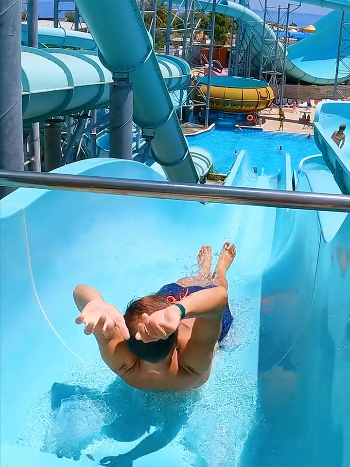 Kamikaze WaterSlide at DoloSu WaterPark, Kemer, Turkey (Türkiye) #waterslide#waterpark#aquapark#waterslides🌊#bestslides#adventure#adrenaline#waterworld#turkey#türkiye