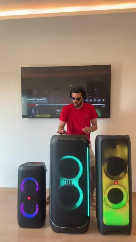 Especialista com as melhores potências caixas de som JBL 🔊 . . . . . . #explore #viral #viralvideo #jblgreekout #som #ultimate #partybox1000 
