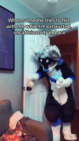 Your flirting has no power here #furry #fursuit #furryfandom 